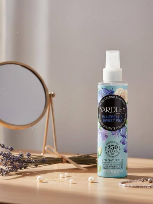 Yardley London Bluebell & Sweet Fragrance mist 200ml product image with London