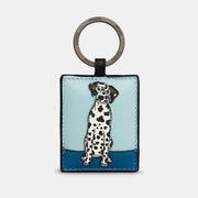 Yoshi Dalmatian Party Dogs Leather Keyring product image