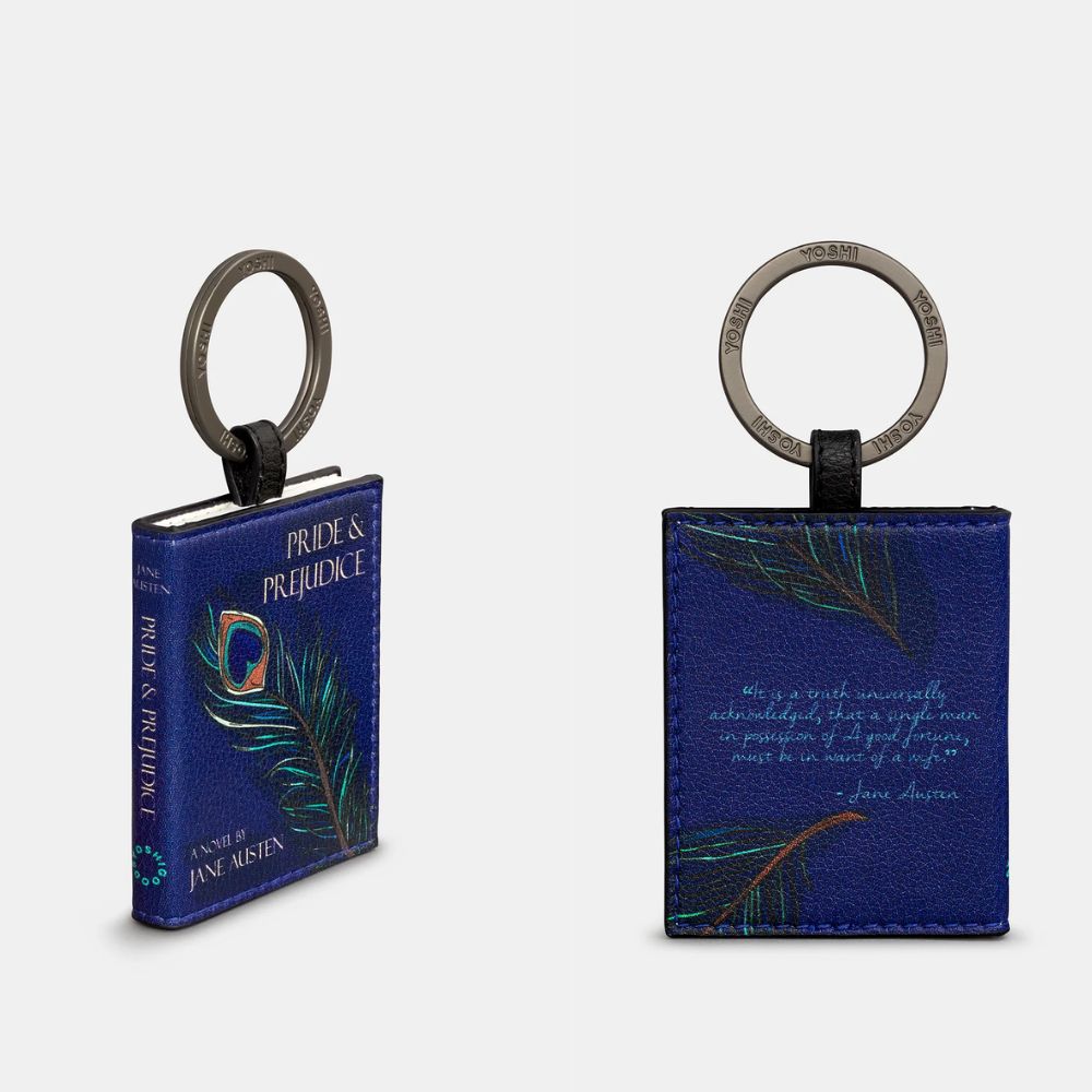 Yoshi Pride and Prejudice Vegan Book Keyring