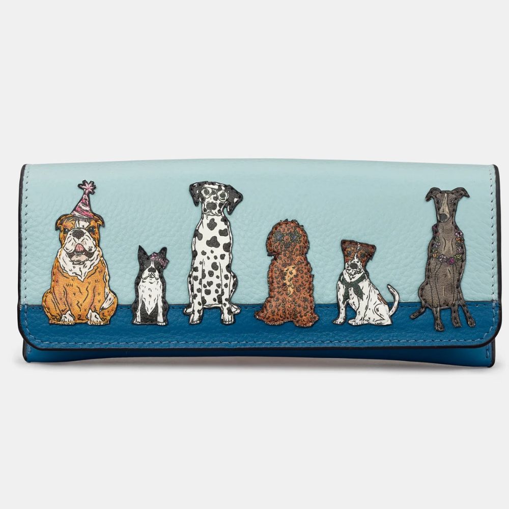 Yoshi Party Dogs Flap Over Glasses Case