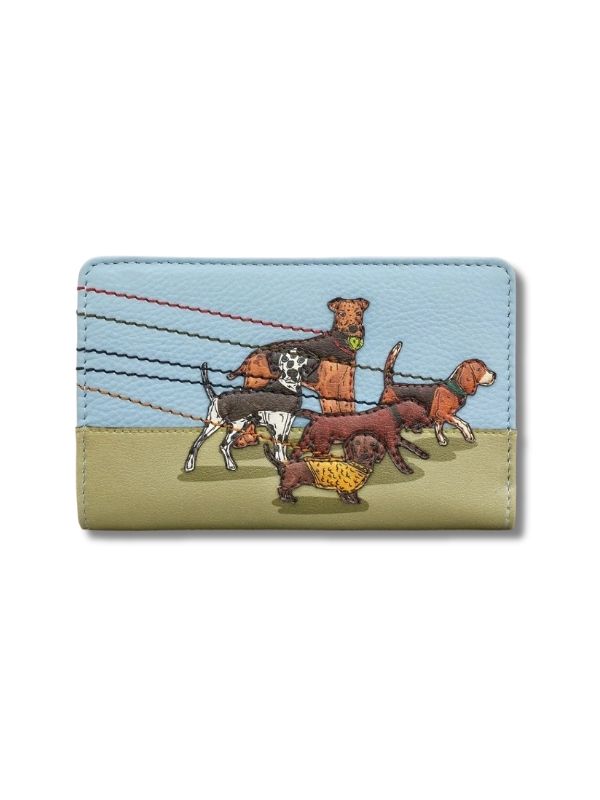 Yoshi Dog Walk Zip Around Purse