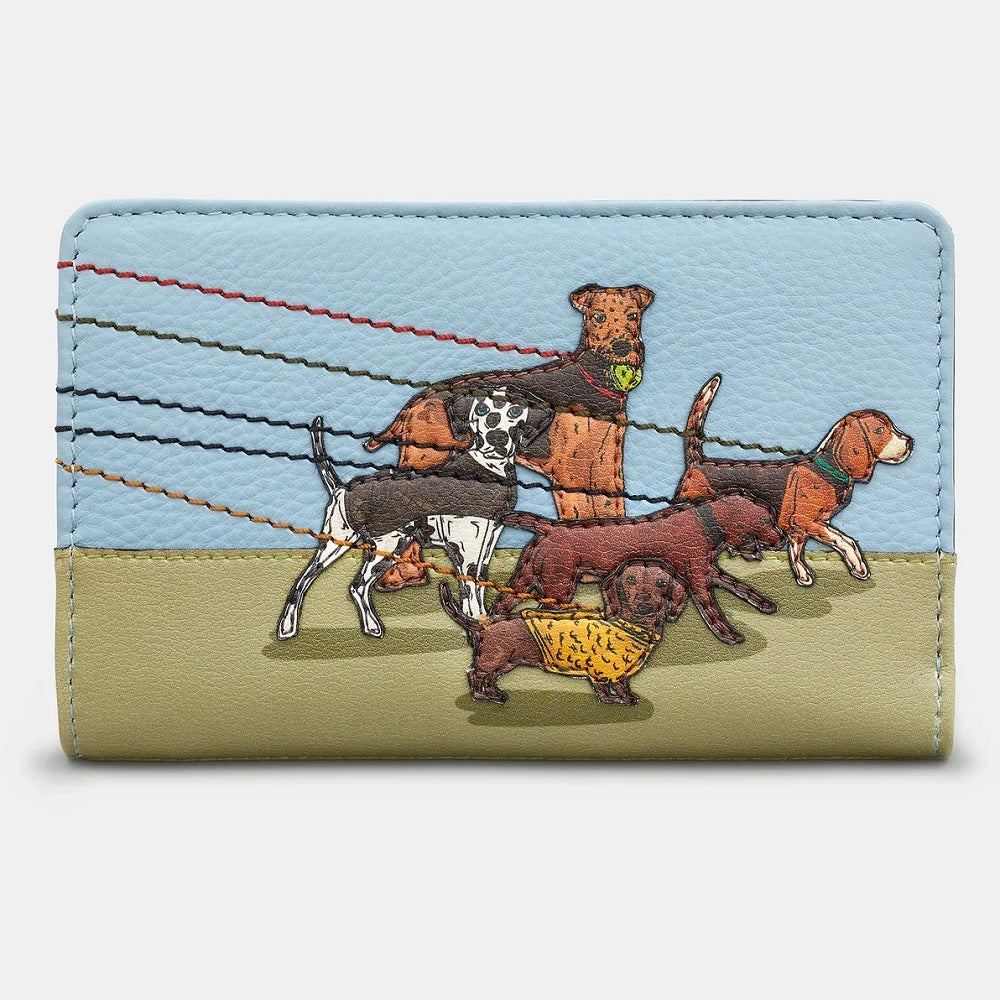 Yoshi Dog Walk Zip Around Purse