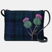 Yoshi Black Highland Thistle Cross Body Bag product image with Highland