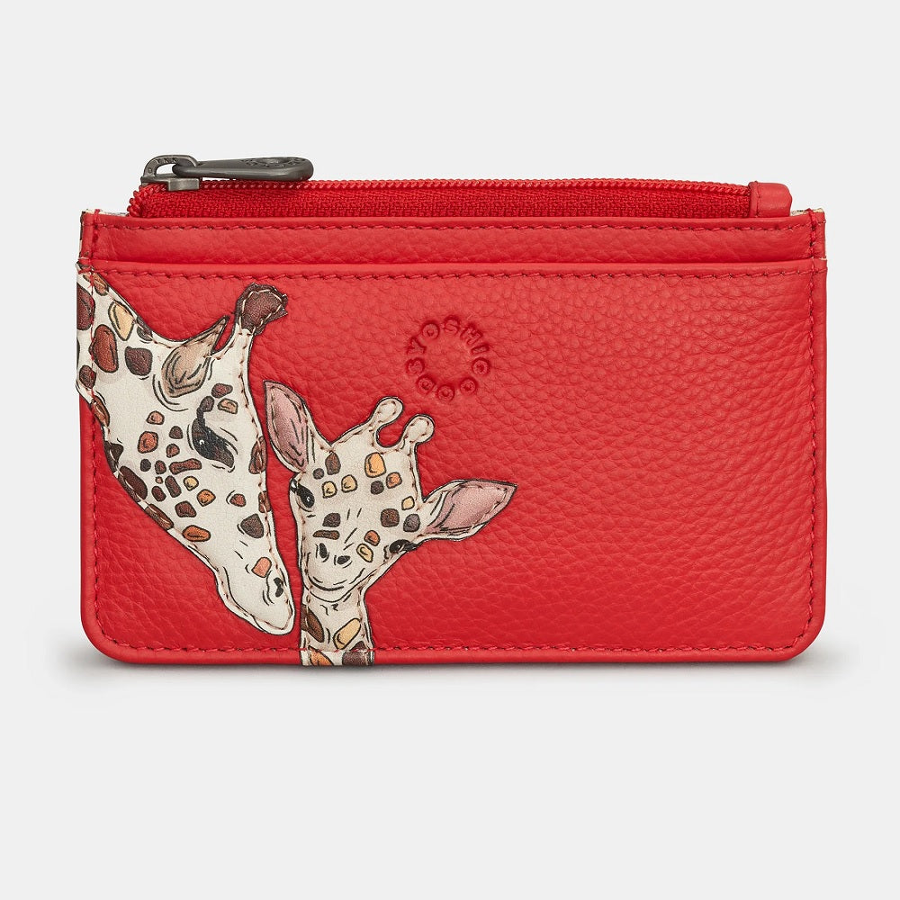 Yoshi Mothers Pride Red Zip Card Holder