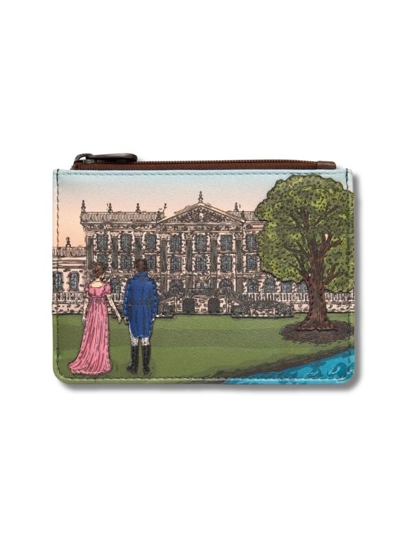 Yoshi Brown Pemberley 1813 Zip Top Purse