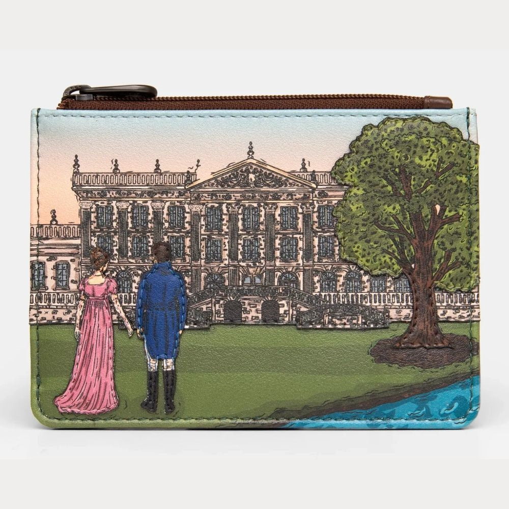 Yoshi Brown Pemberley 1813 Zip Top Purse