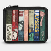 Yoshi Black Vegan Classic Bookworm Zip Top Purse product image with Classic