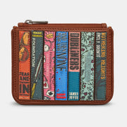 Yoshi Bookworm Brown Vegan Leather Zip Top Purse product image