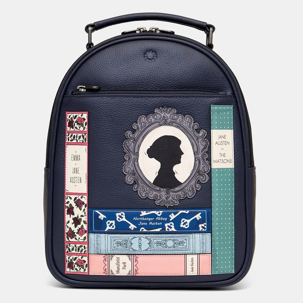 Yoshi Navy Jane Austen Bookworm Backpack