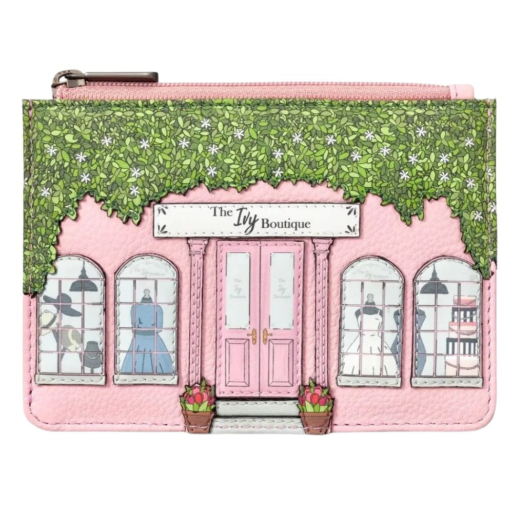 Yoshi Ivy Boutique Zip Top Pink Leather Purse