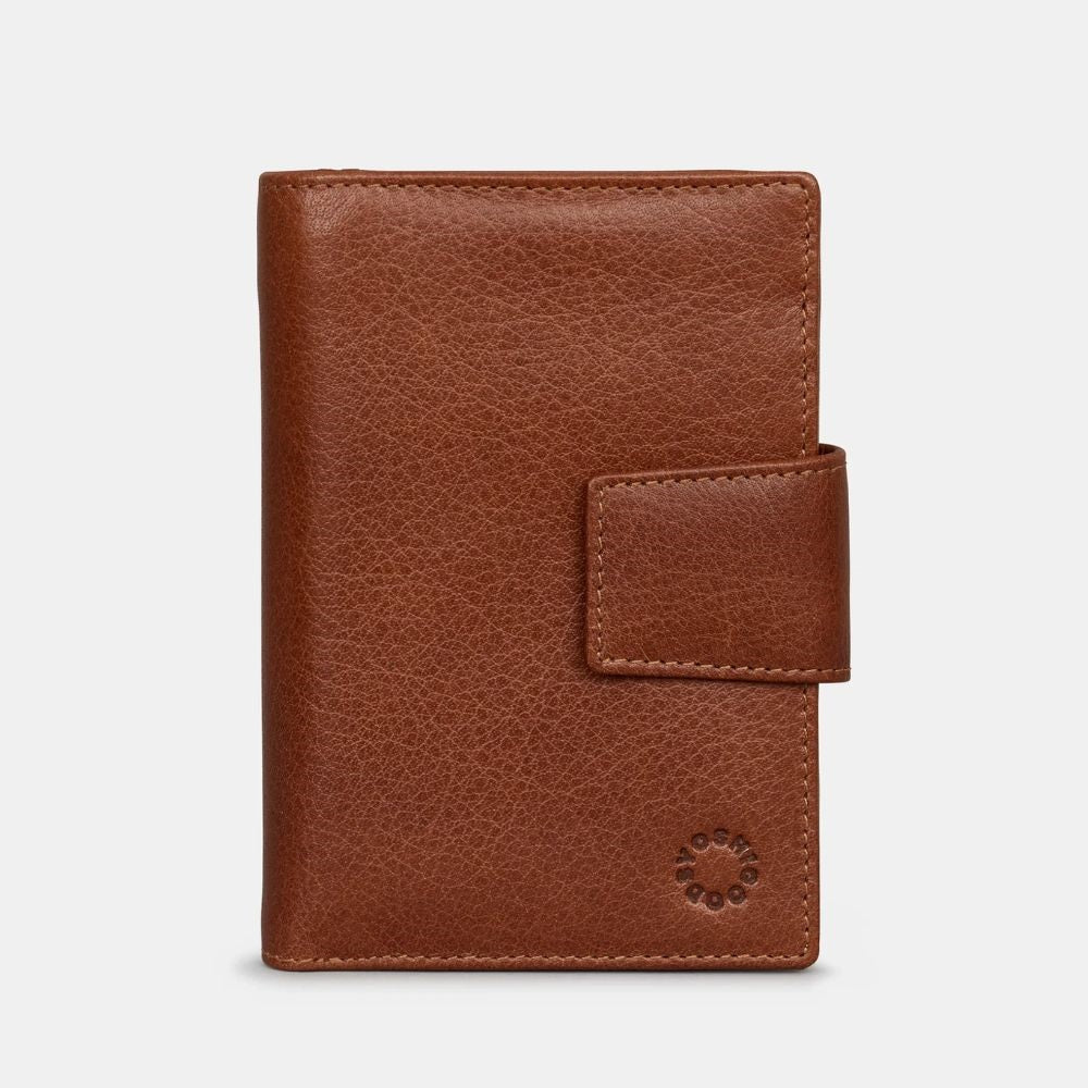 Yoshi Brown Anson Zip Around Purse