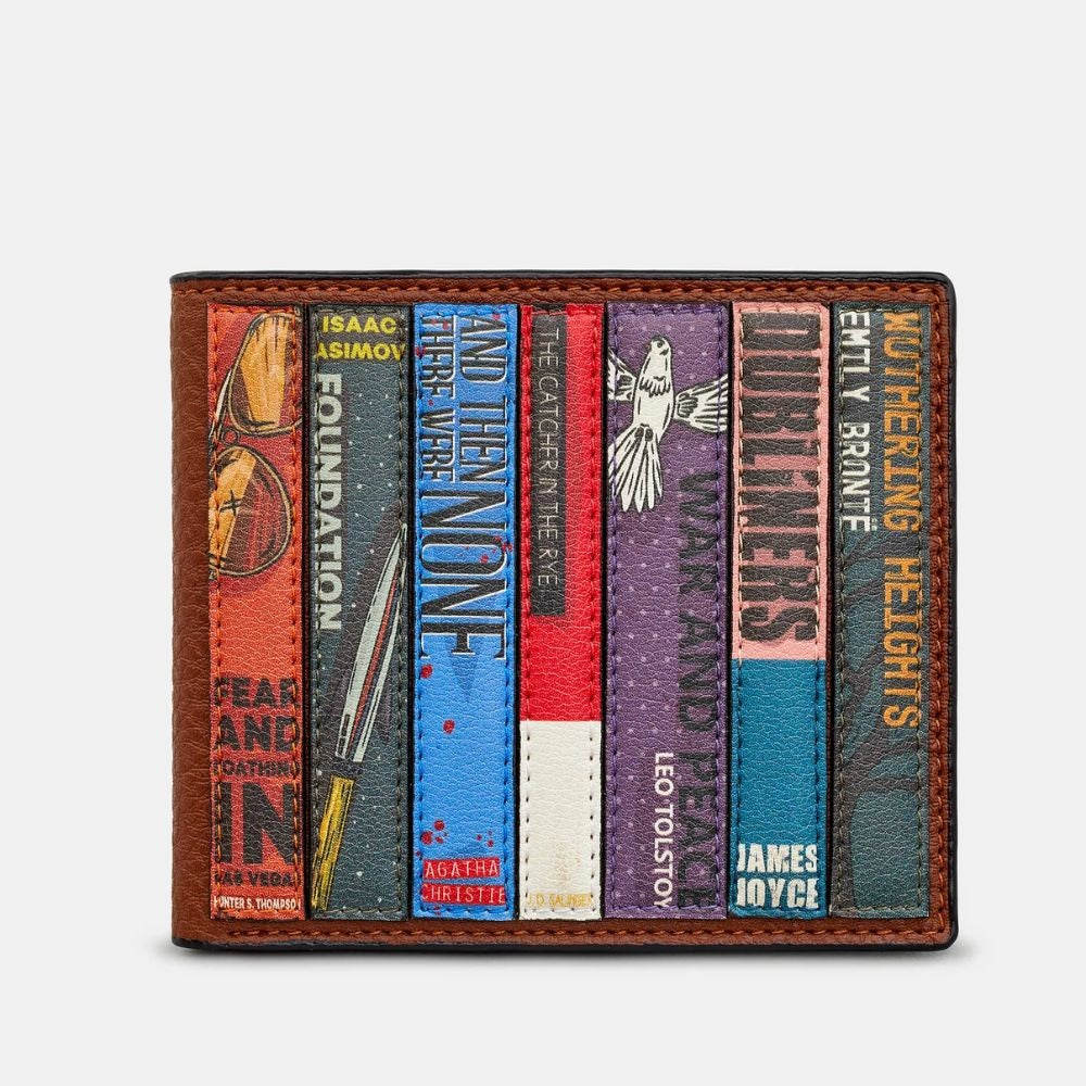 Yoshi Brown Vegan Classic Bookworm Wallet