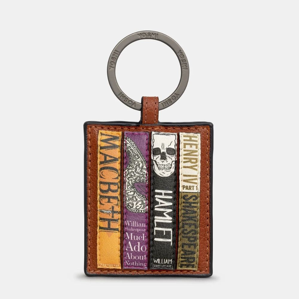 Yoshi Brown Vegan Classic Bookworm Keyring