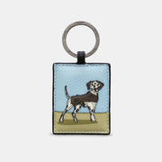 Yoshi Dalmatian Dog Walk Keyring product image with Dog