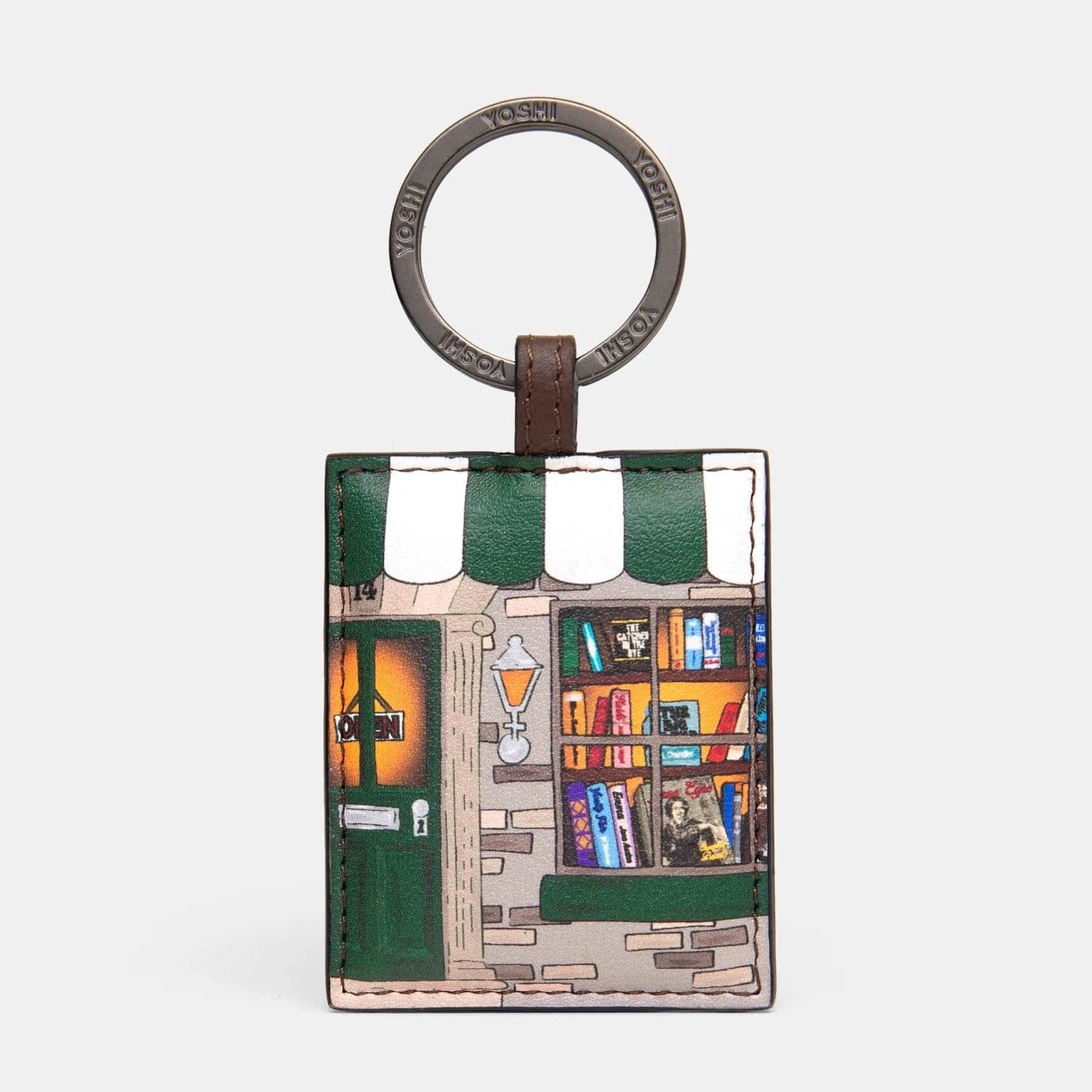 Yoshi Brown Curiosity Bookshop Keyring