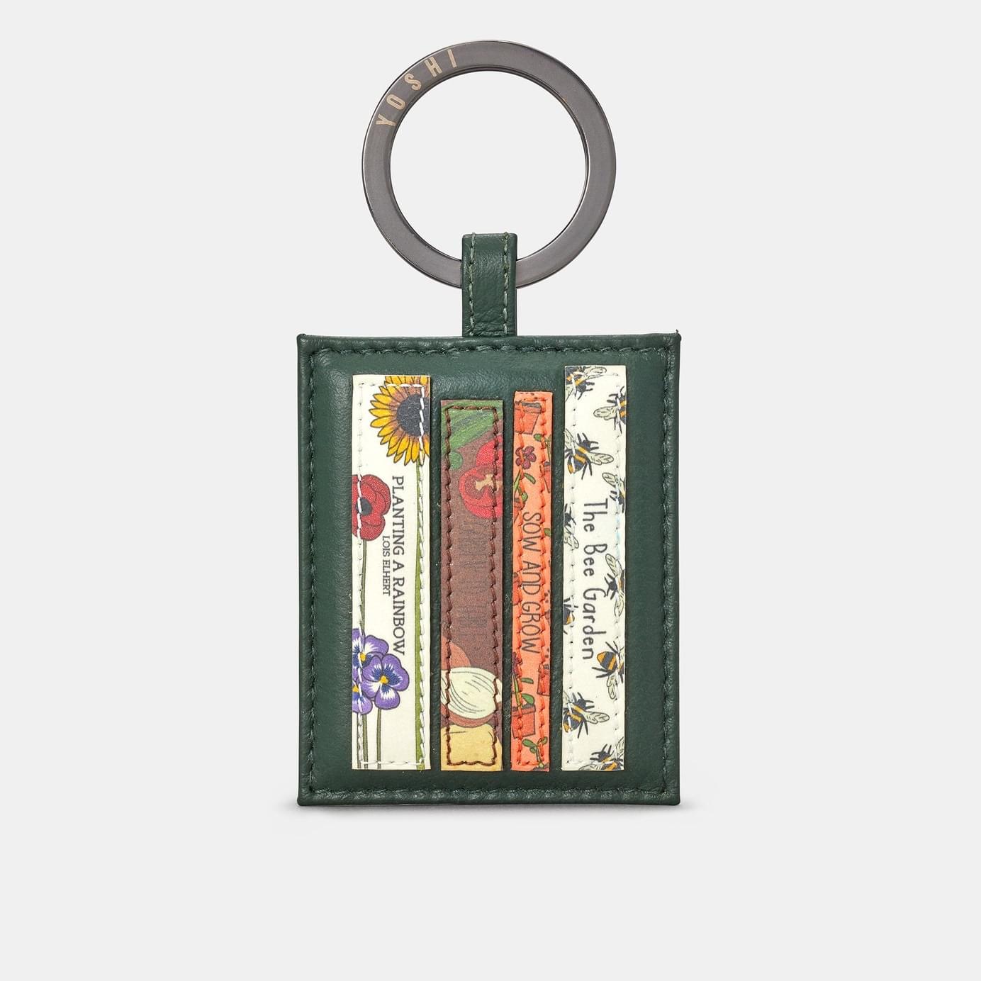 Yoshi Green Fingers Bookworm Leather Keyring product image