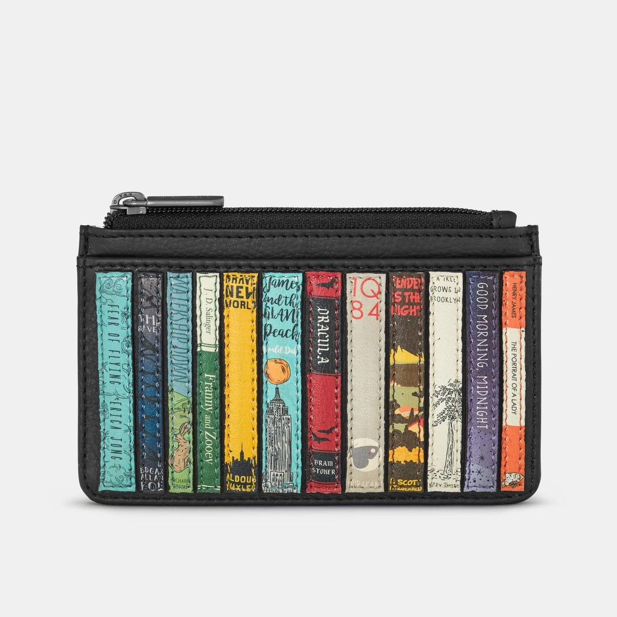 Yoshi Bookworm Black Leather Morton Card Holder Card product image