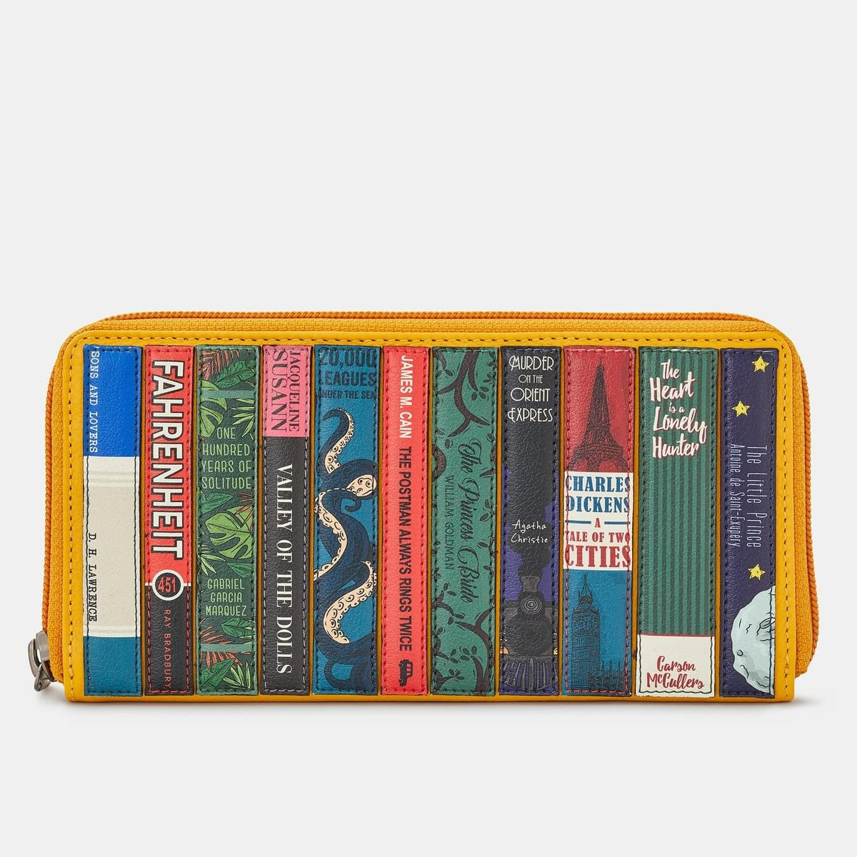 Yoshi Bookworm Yellow Leather Baxter Purse product image