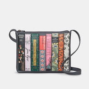 Yoshi Bronte Bookworm Grey Cross Body Leather Bag Book product image