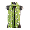 York Scarves Yorkshire Sheep Scarf Grassy Green