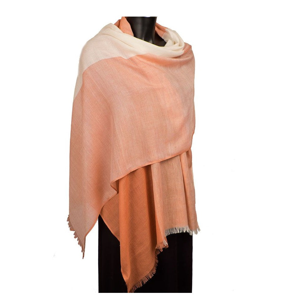 York Scarves Cotton Pashmina Scarf Salmon
